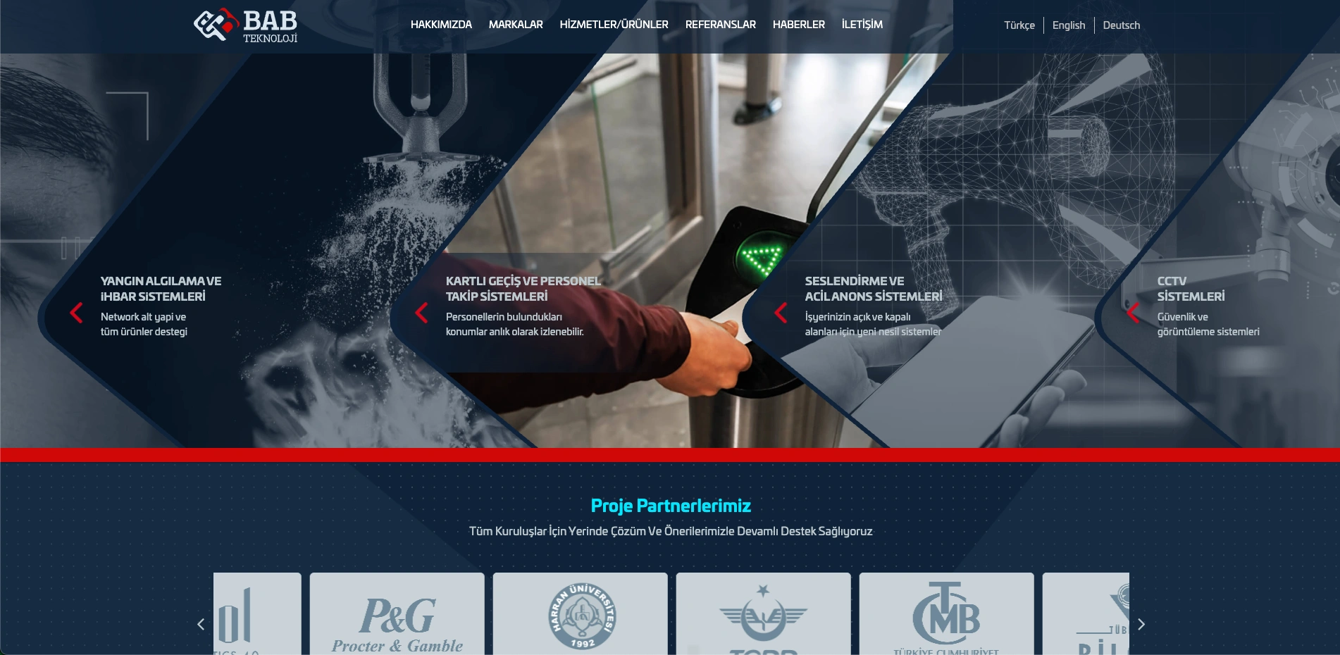 BAB Teknoloji Web Sitesi