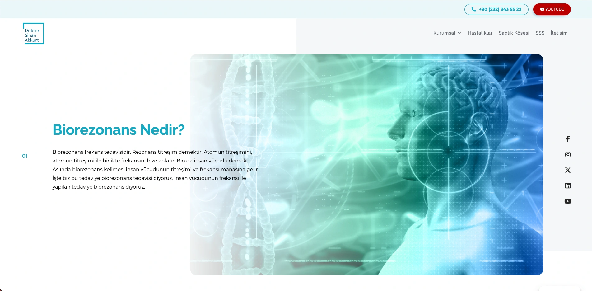 Biorezonans Merkezi Web Sitesi
