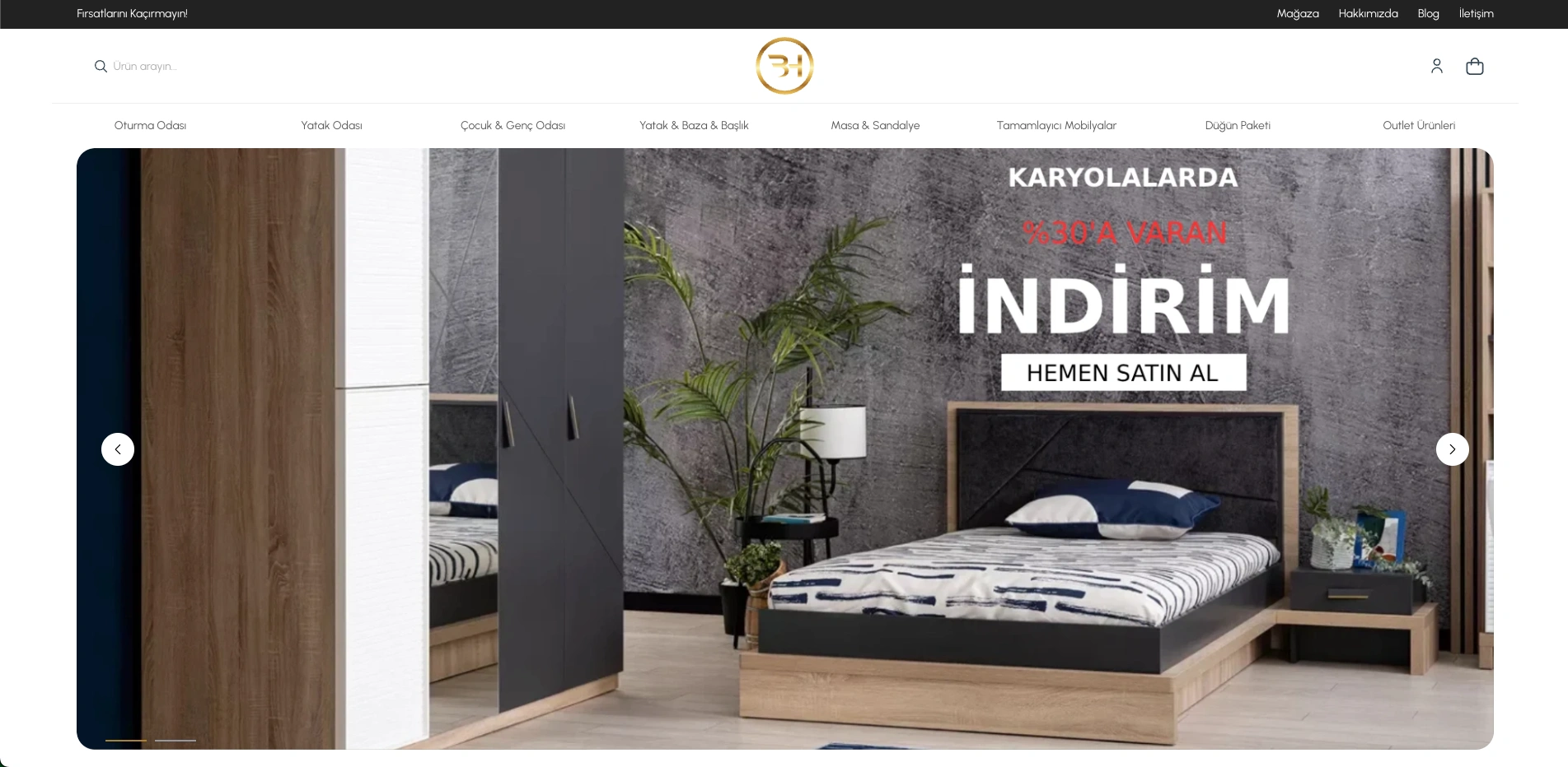 Burak Home E-ticaret Web Sitesi