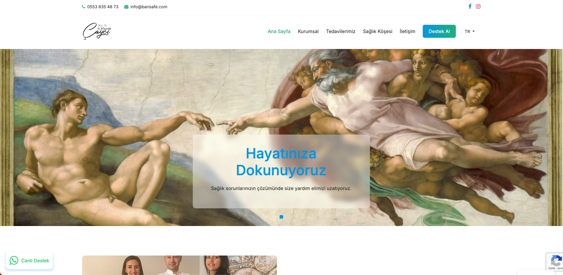 Prof. Dr. Murat Çaycı Web Sitesi