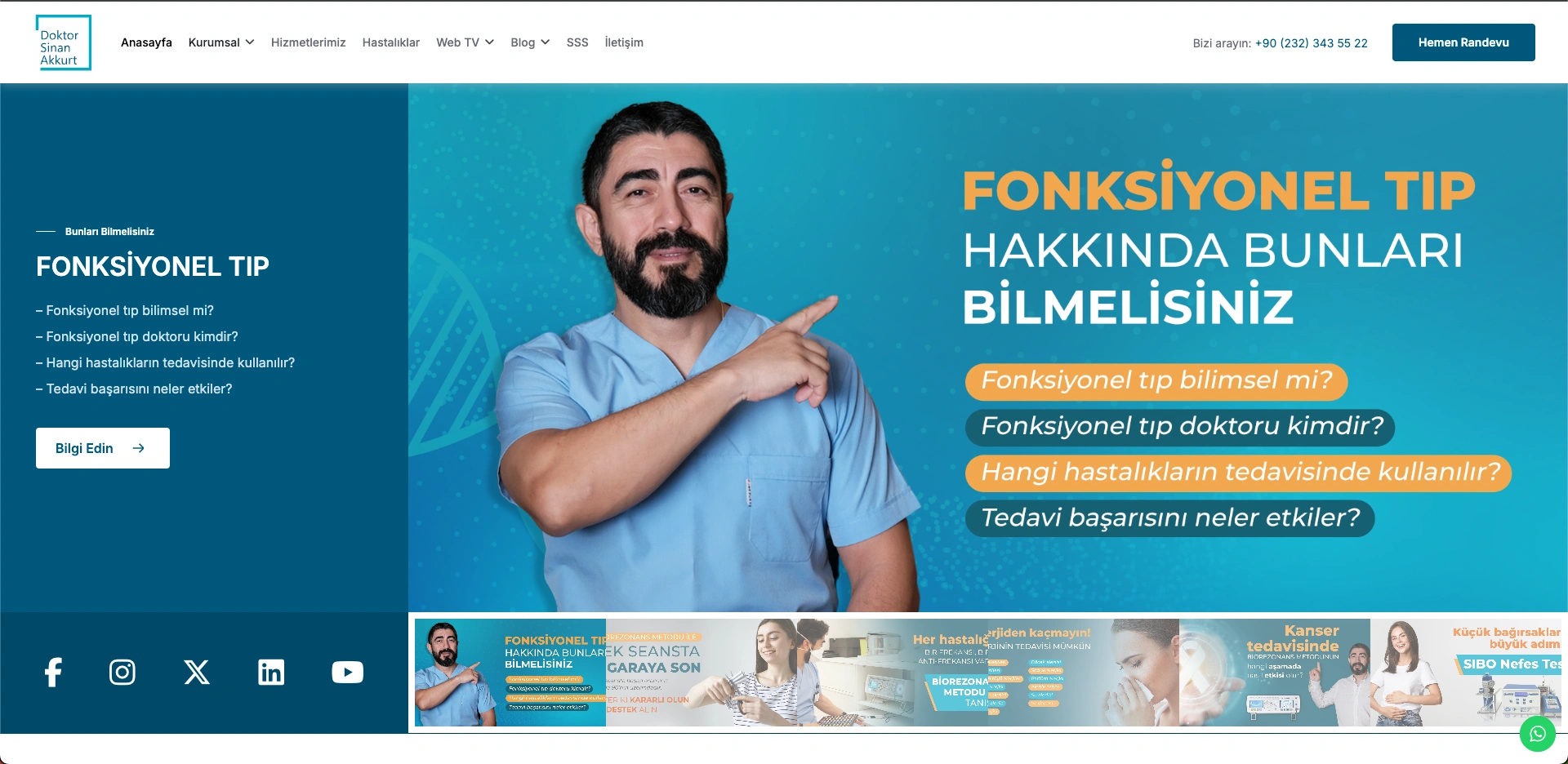 Dr. Sinan Akkurt Web Sitesi