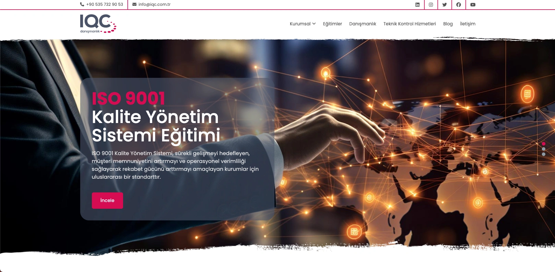 IQC Danışmanlık Web Sitesi