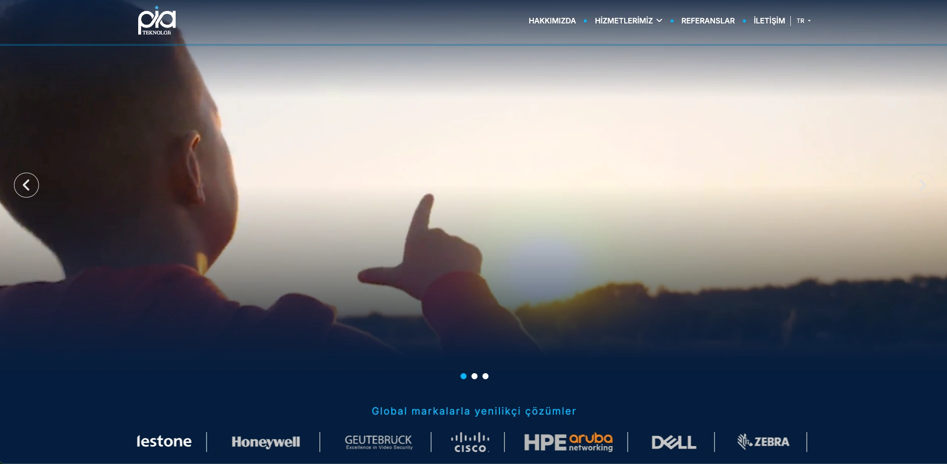 PİA Teknoloji Web Sitesi