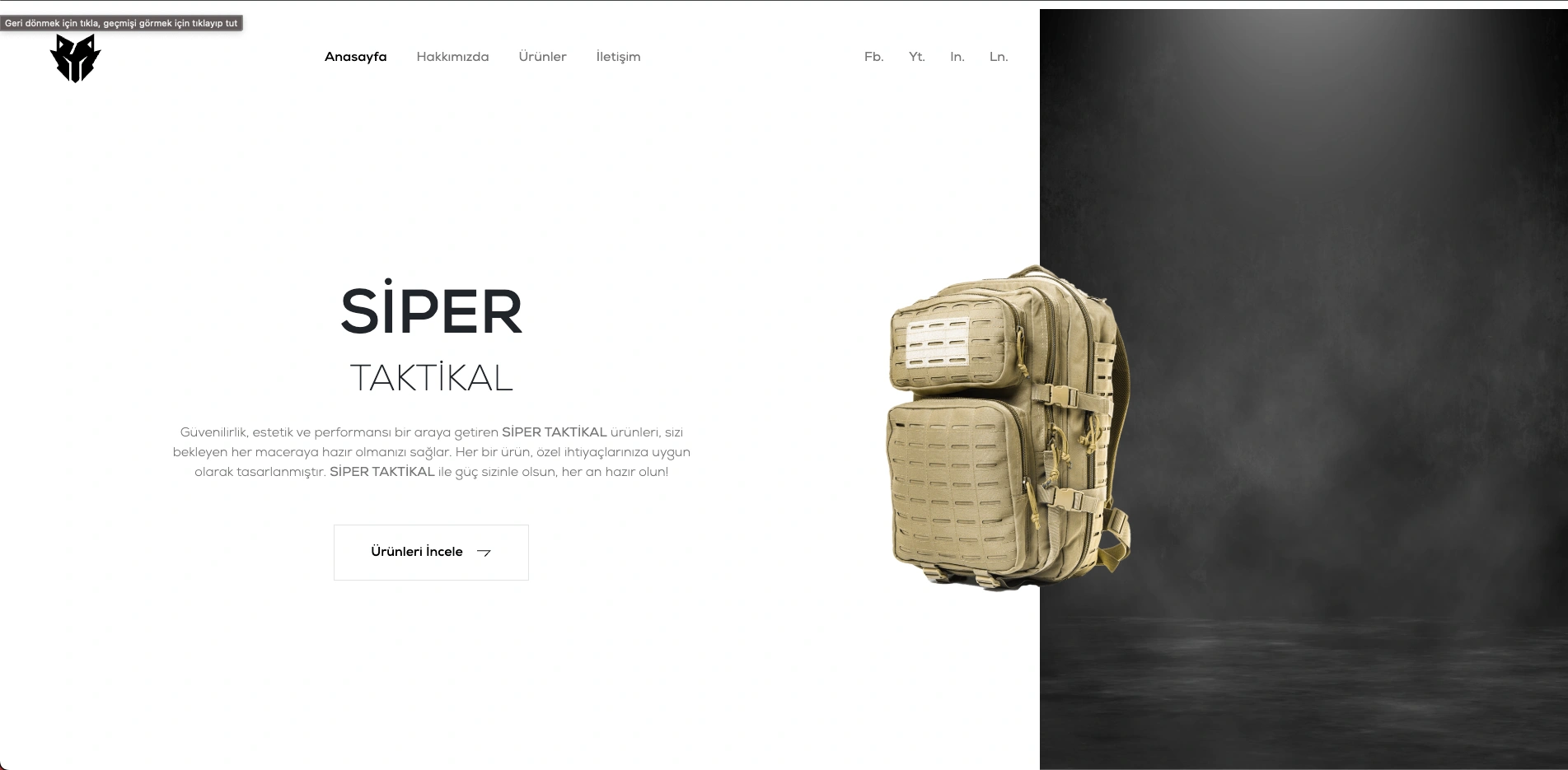 Siper Taktiktal Web Sitesi