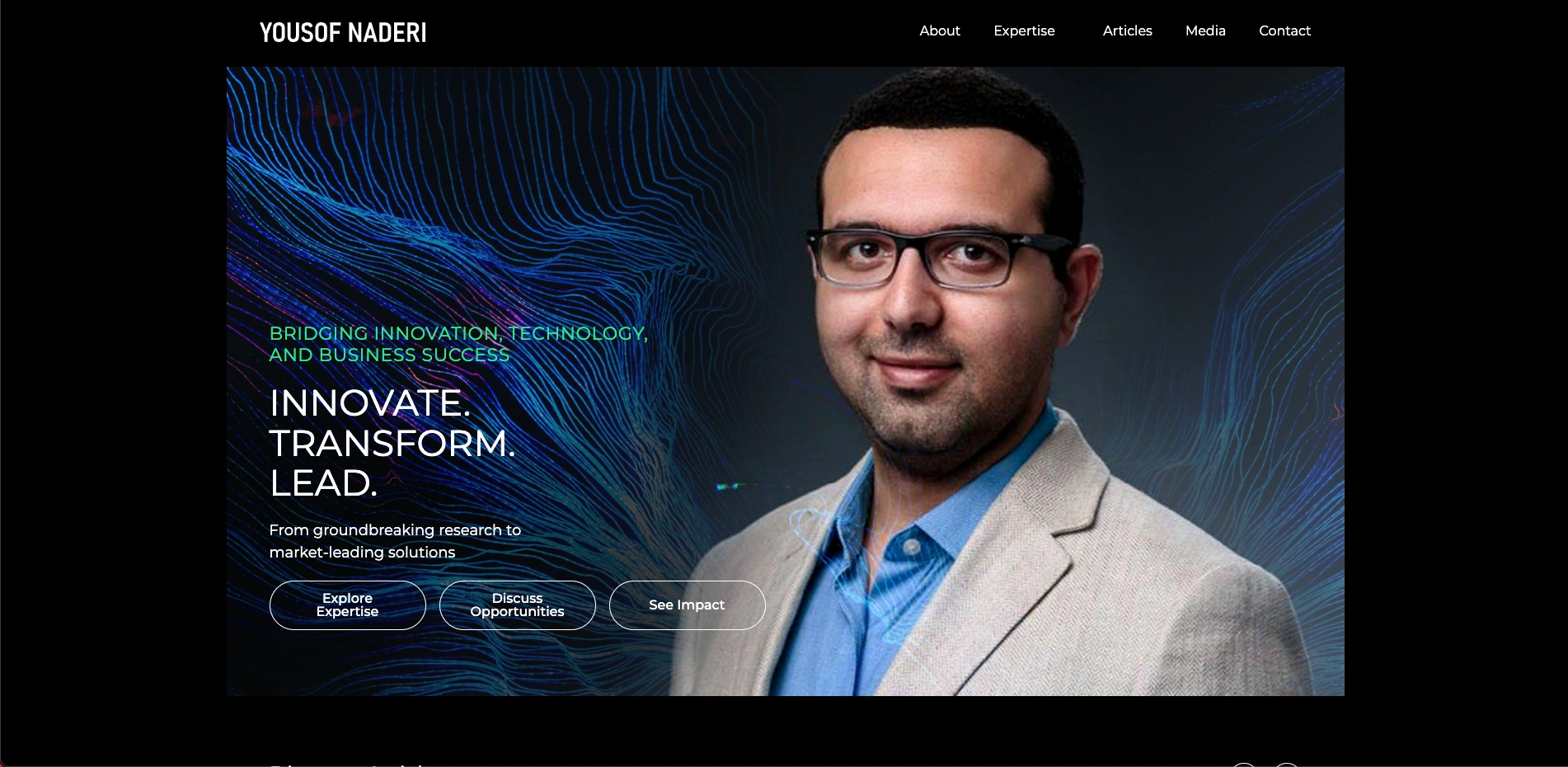 Yousof Naderi Web Sitesi