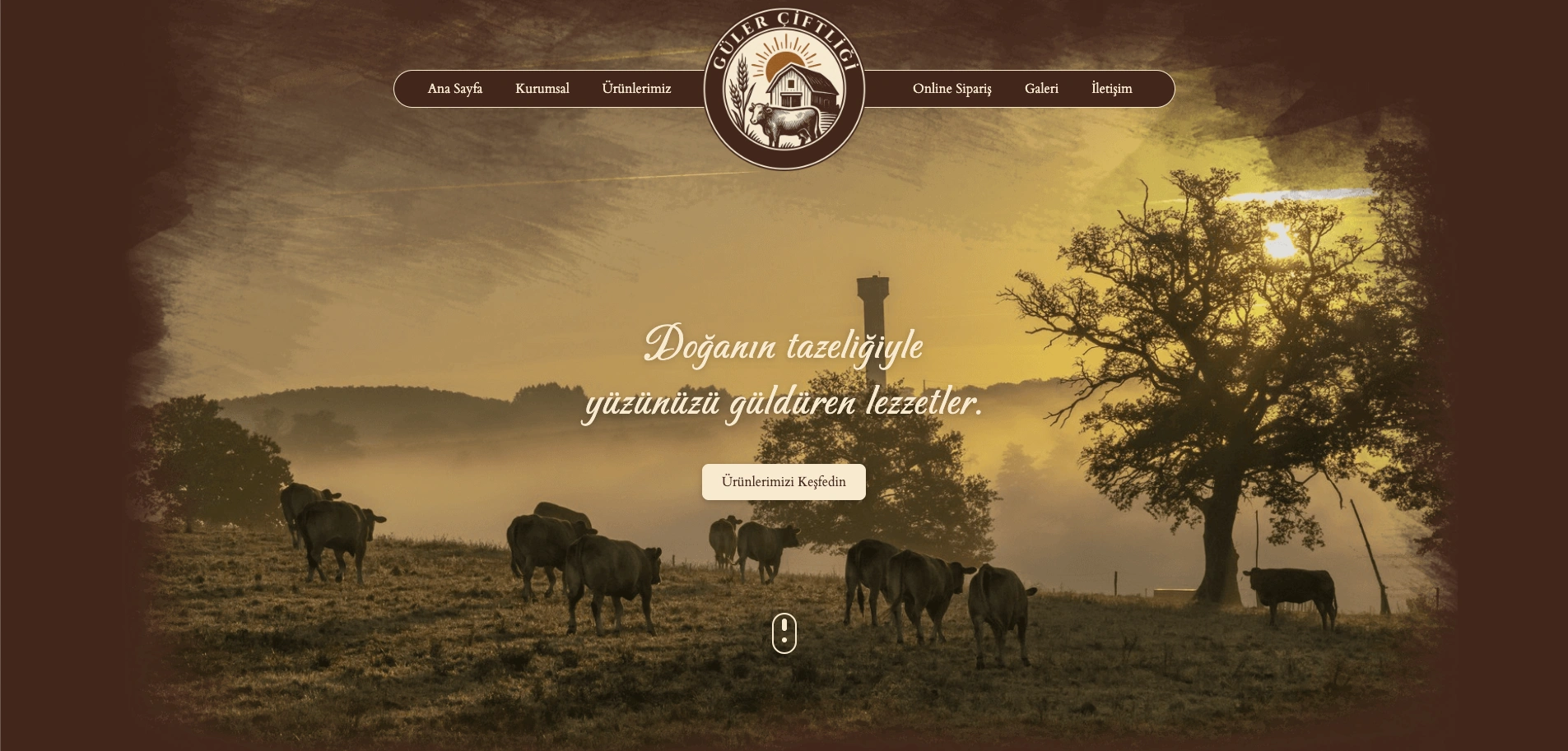 Güler Çiftliği Web Sitesi