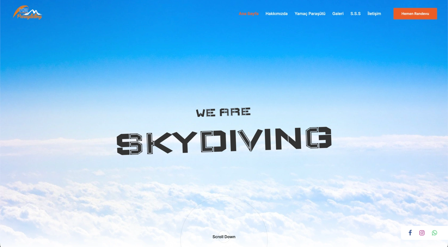 K2 Paragliding Web Sitesi