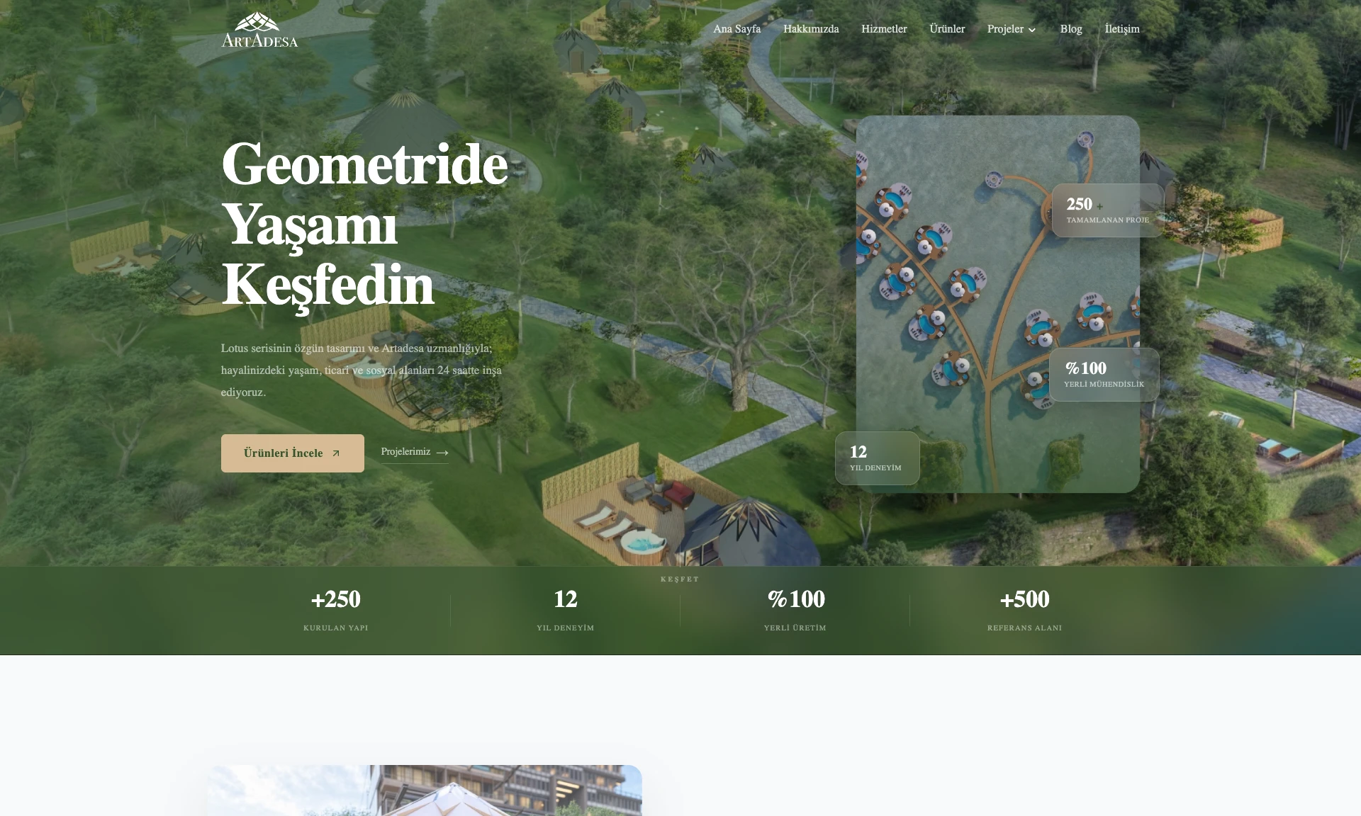 Artadesa Web Sitesi