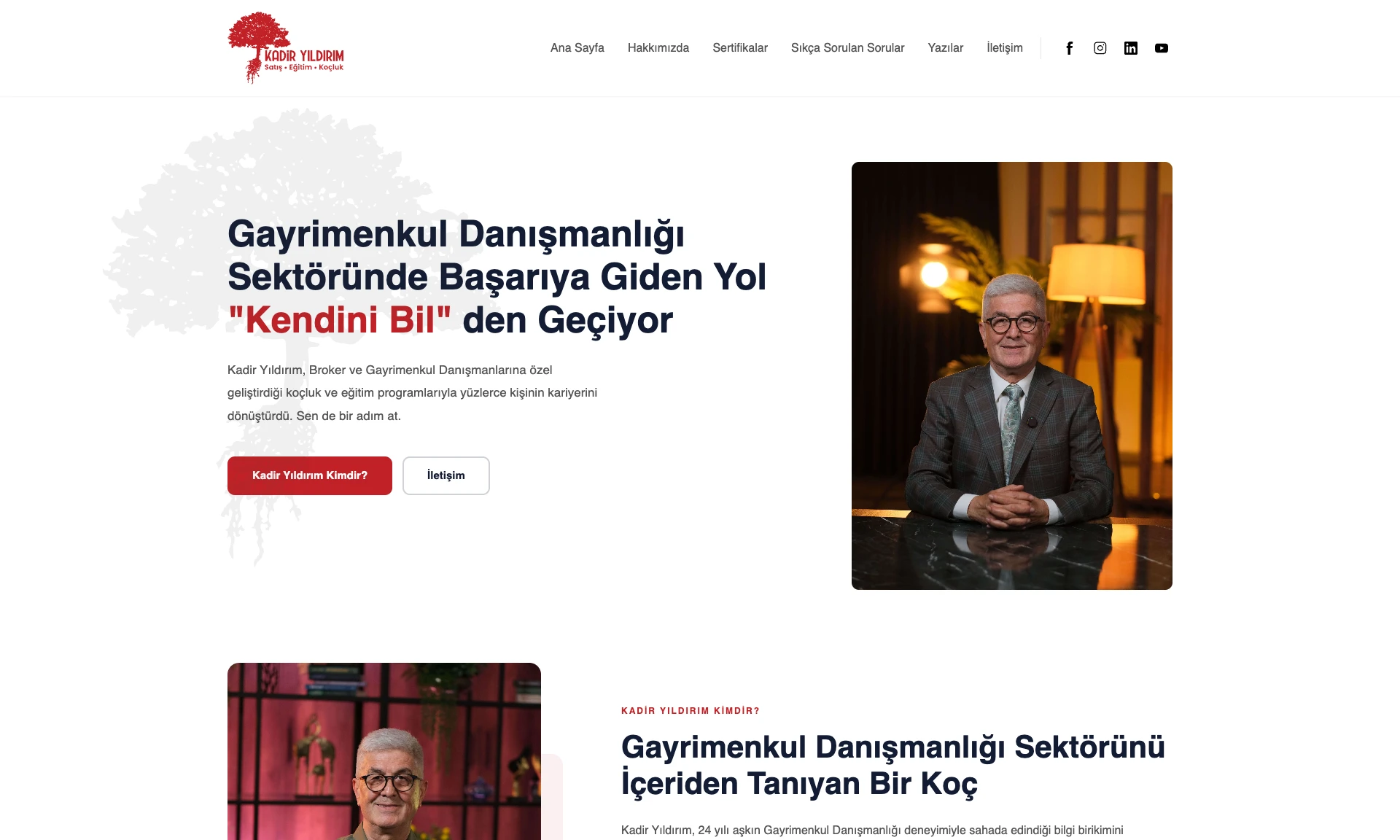 Kadir Yıldırım Web Sitesi