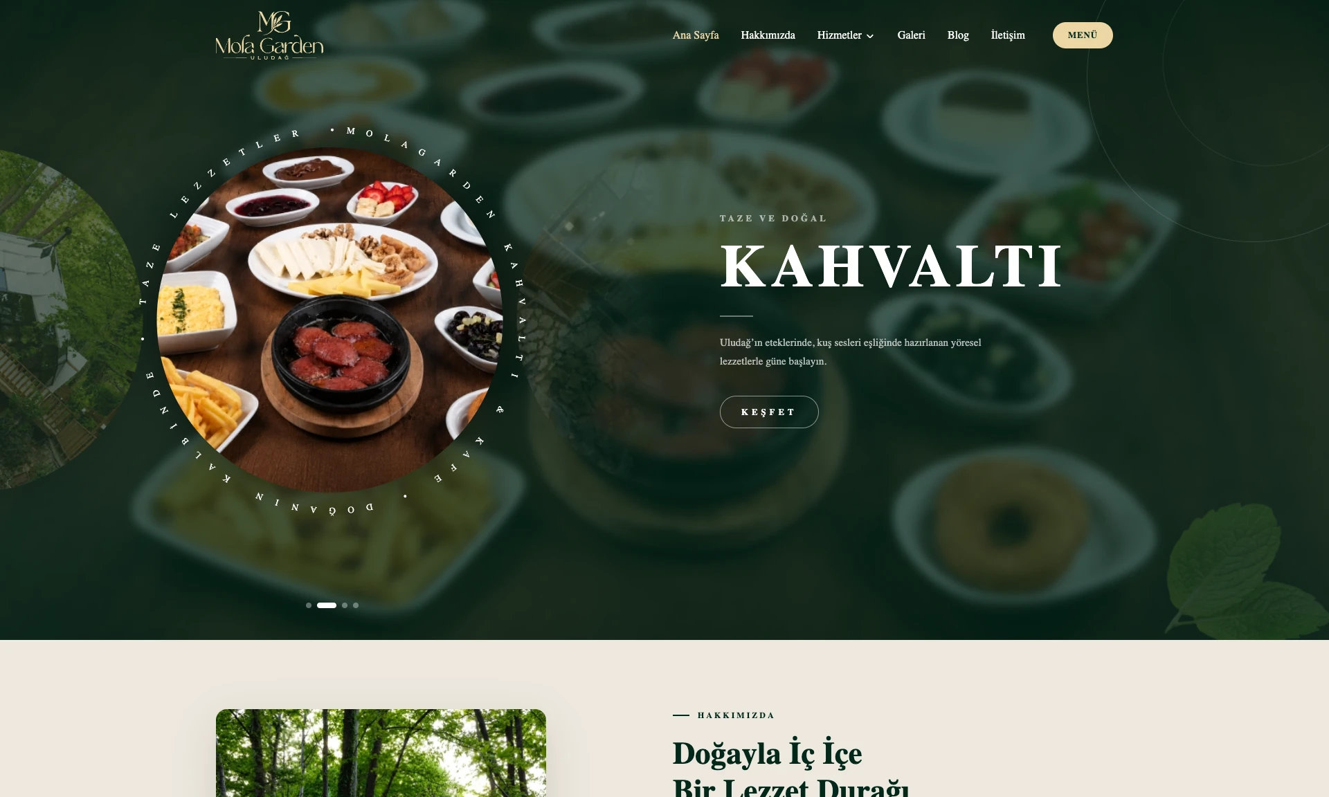 Uludağ Mola Garden Web Sitesi