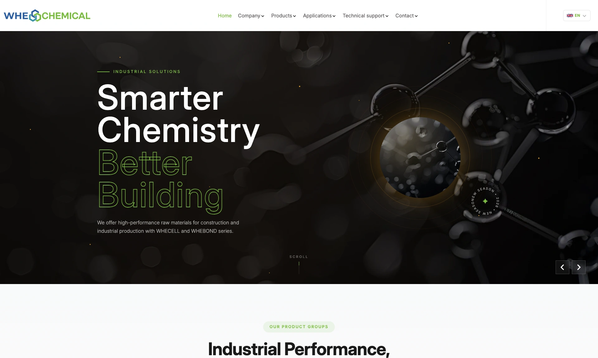 Whechemical Web Sitesi